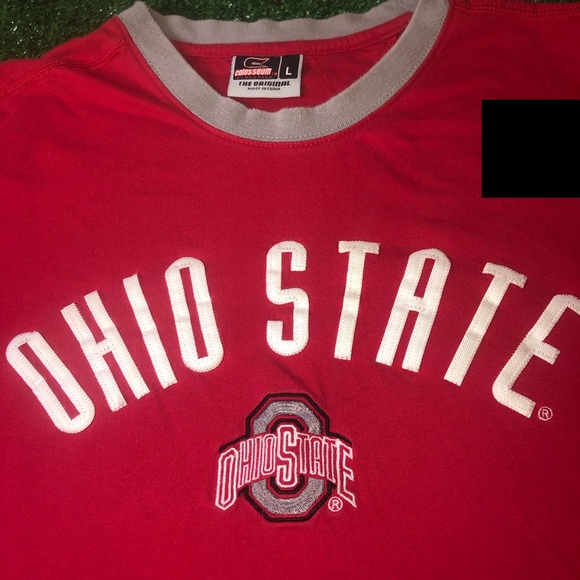 Ohio State Stitched Tee Sz Large - Picture 3 of 4